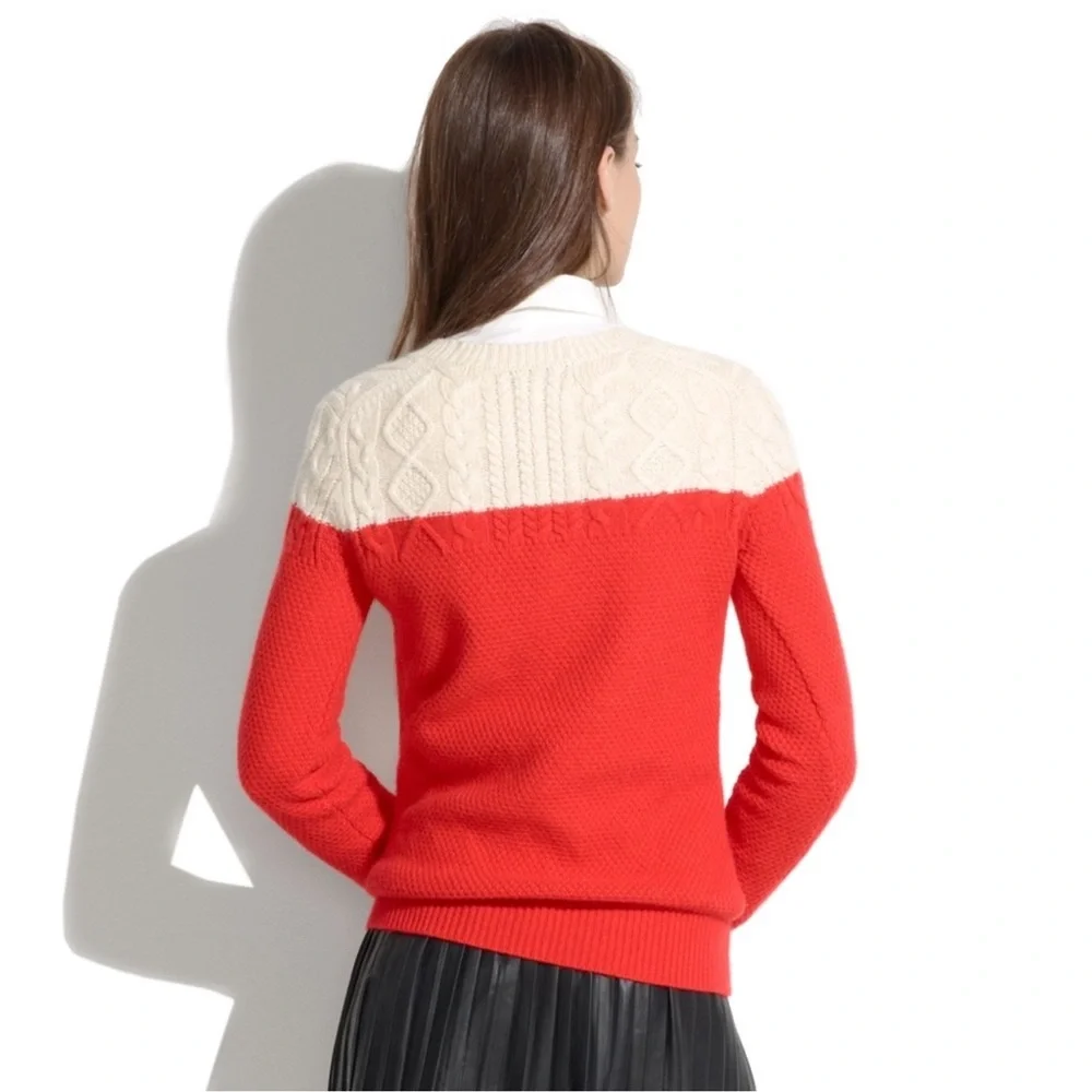 Madewell color block sweater - Picture 3 of 5